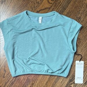 Alo dreamy crop short sleeve - M